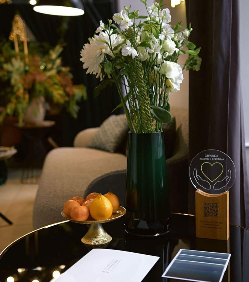 В DEPO мы уделяем особое внимание каждому жителю, предлагая персональный подход и заботу. Наши сотрудники предвосхищают ваши ожидания, действуя оперативно и деликатно. Мы создаем атмосферу уюта, спокойствия и безупречного комфорта.